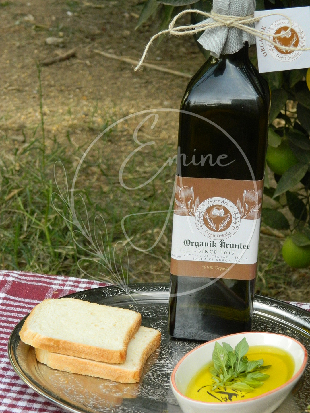 Fesleğenli Naturel Sızma Zeytinyağı - Görsel 4